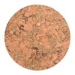 Round Natural Cork heat Insulated Placemats