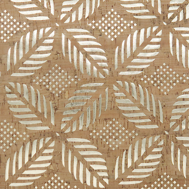 Laser Cut Eyelet Vegan Cork Fabric