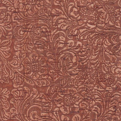 Flora Emboss on Color Cork Leather