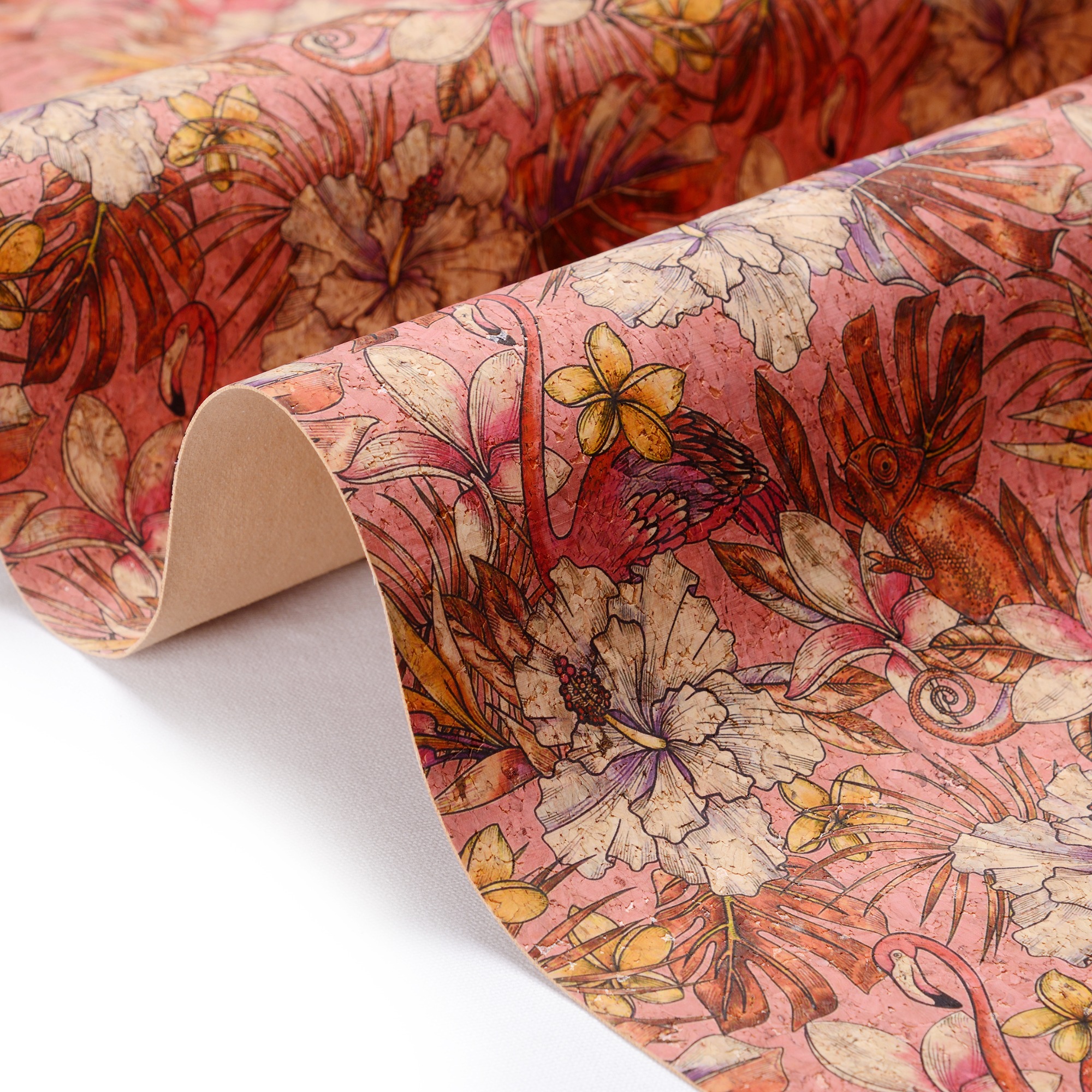 Beautiful Cork Fabric & Leather