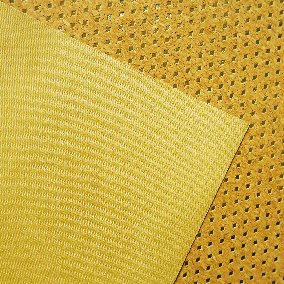 Laser Punching Eyelet Vegan Cork Fabric