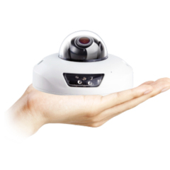 8MP/5MP/2MP Fixed Dome EiZSense IR Network Camera