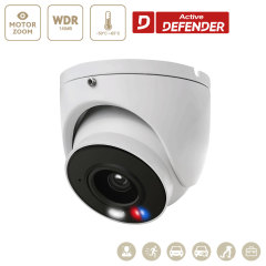 8MP/5MP/4MP/2MP Motorized Dome EiZMind ActiveDefender Camera