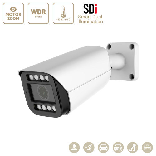 8MP/5MP/4MP/2MP Motorized Bullet EiZMind Smart Light Camera