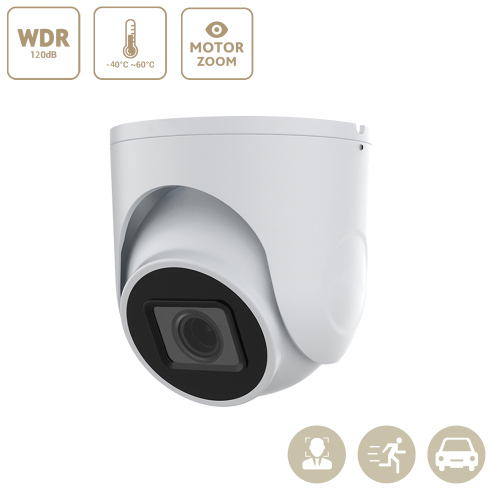 8MP/5MP/2MP Motorized Dome EiZSense IR Network Camera