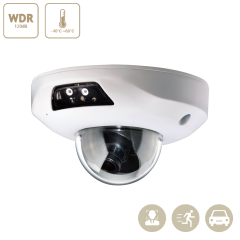 8MP/5MP/2MP Fixed Dome EiZSense IR Network Camera