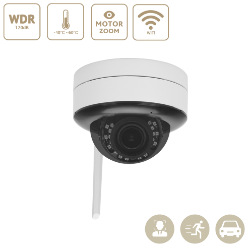 8MP/5MP/2MP Motorized Dome EiZSense WIFI Camera