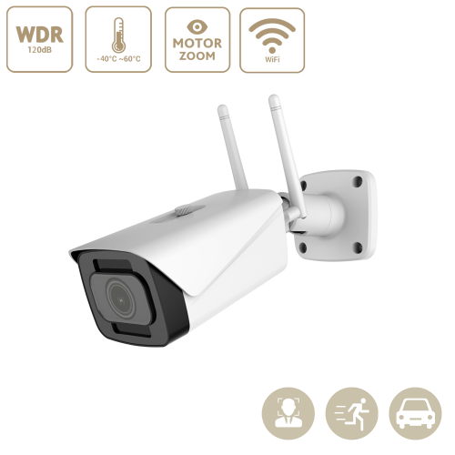 8MP/5MP/2MP Motorized Bullet EiZSense WIFI Camera