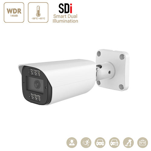 5MP/2MP Fixed Bullet EiZMind Smart Light Camera