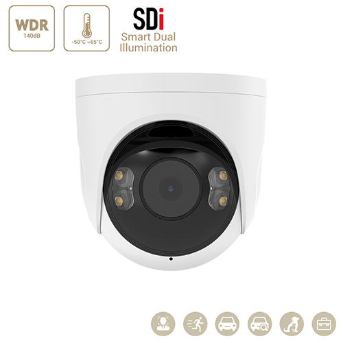 5MP/2MP Fixed Dome EiZMind Smart Light Camera