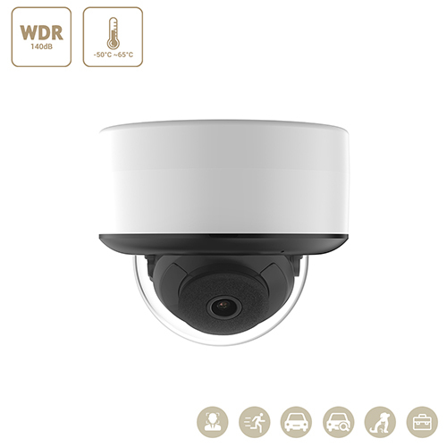 8MP/5MP/2MP Fixed Dome EiZSense IR Network Camera