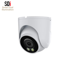 8MP/5MP/2MP Fixed Dome Value Smart Light Camera