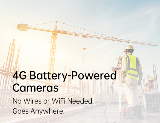 4G Battery-Powered Cameras