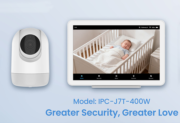 New product: baby monitor camera J7T, blends style with intelligence