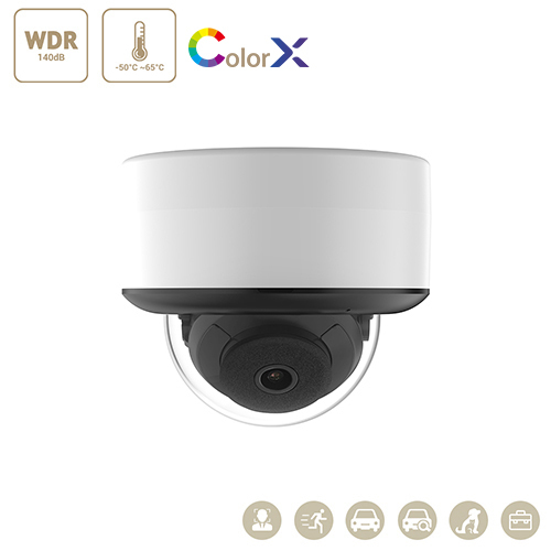 8MP/5MP Fixed Dome Ultra Series Super Starlight Camera