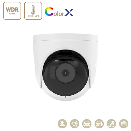 8MP/5MP Fixed Dome Ultra Series Super Starlight Camera