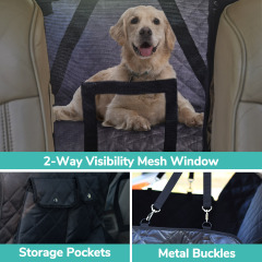 LumoLeaf Dog Car Seat Cover Protector