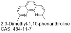 High Purity 98% Neocuproine / DMPHEN / 1,10-Phenanthroline, 2,9-dimethyl- CAS 484-11-7