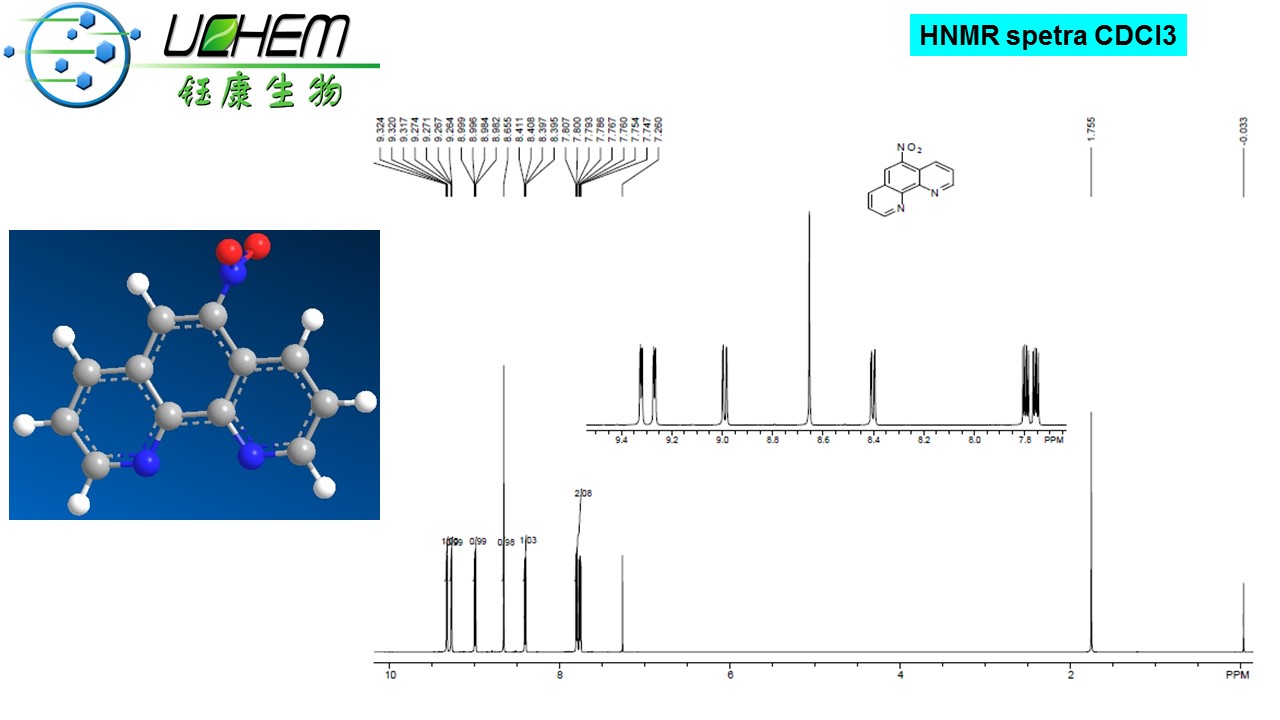 Wholesale 5-Nitro-1,10-phenanthroline CAS 4199-88-6