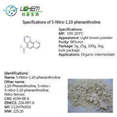Wholesale 5-Nitro-1,10-phenanthroline CAS 4199-88-6