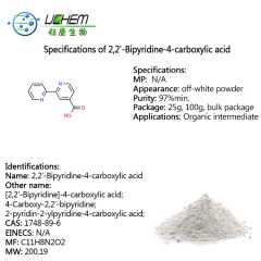 High quality 2,2'-Bipyridine-4-carboxylic acid CAS 1748-89-6