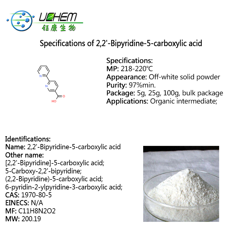 Factory direct sales 2,2'-Bipyridine-5-carboxylic acid CAS 1970-80-5