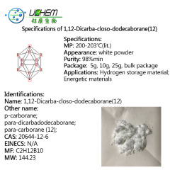 Factory price 1,12-DICARBADODECABORANE(12) cas 20644-12-6