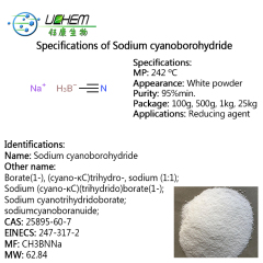 Supply 95%min Sodium Cyanoborohydride CAS 25895-60-7 with best price