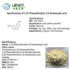 High quality 1,10-Phenanthroline-2,9-dicarboxylic acid CAS 57709-61-2