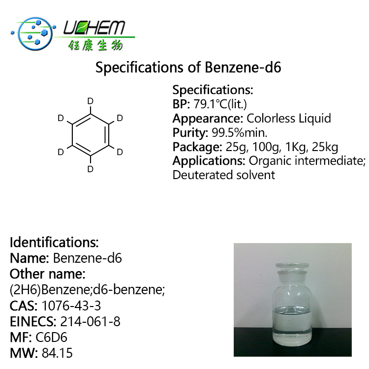 Factory supply Benzene-d6 CAS 1076-43-3 with best price