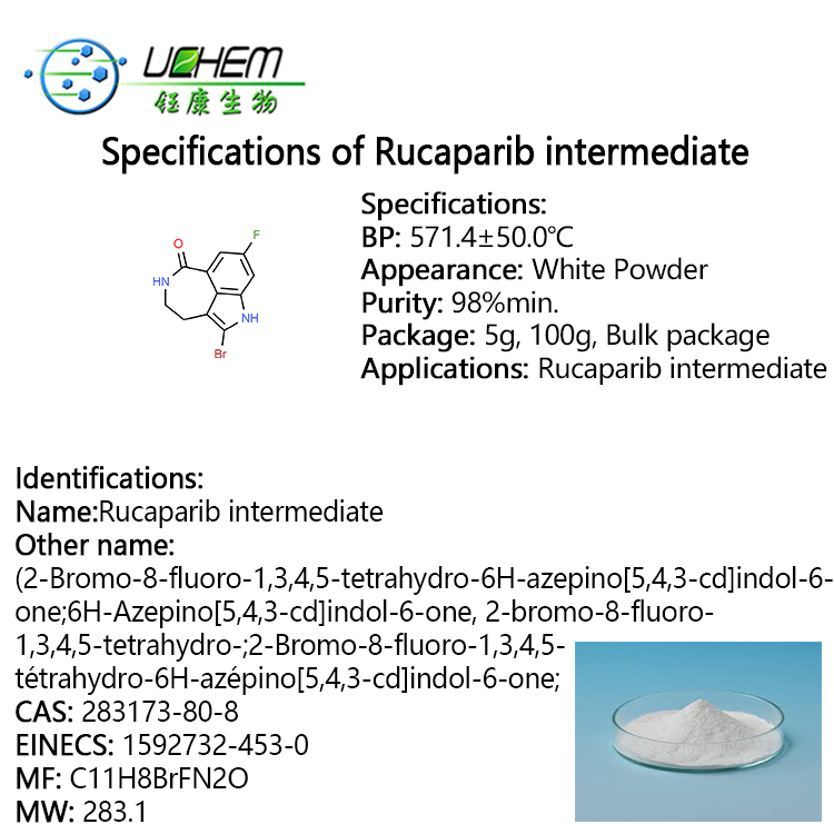 High Quality Rucaparib Intermediate with cheap price CAS 283173-80-8