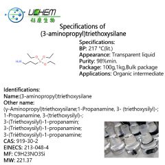 Supply high quality 3-aminopropyltriethoxysilane cas 919-30-2