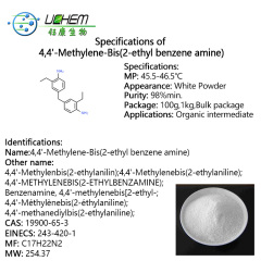 Factory stock high quality 4,4'-Methylenebis(2-ethylbenzenamine) CAS 19900-65-3