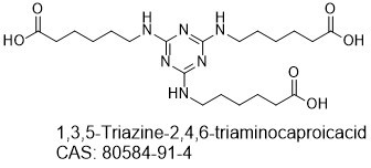 High quality 50% 2,4,6-Tri-(6-aminocaproic acid)-1,3,5-triazine CAS 80584-91-4