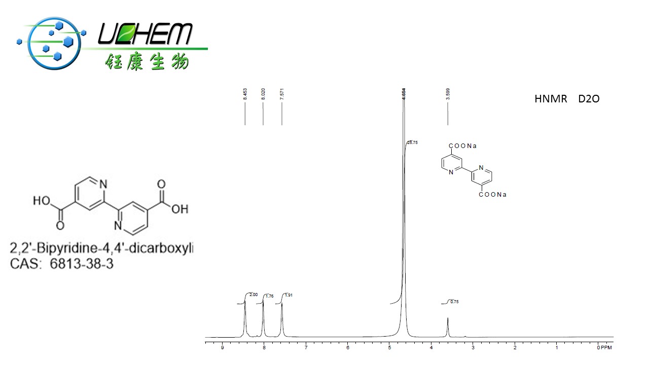 Factory supply 2,2'-Bipyridine-4,4'-dicarboxylic acid CAS 6813-38-3