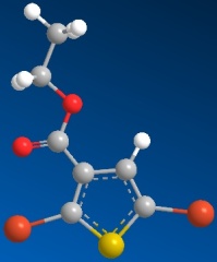 2,5-dibromo-3-thiophenecarboxylic acid ethyl ester CAS 289470-44-6 with high quality