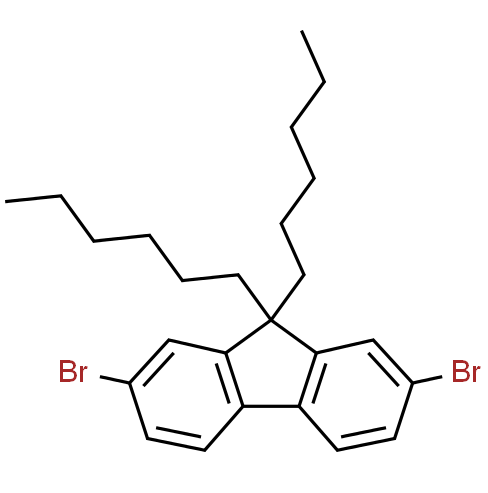 Factory supply 2,7-Dibromo-9,9-dihexyl-9H-fluorene CAS 189367-54-2