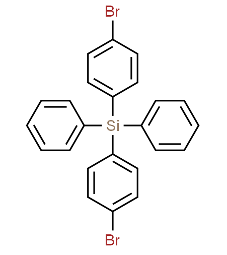 Factory supply Bis(4-bromophenyl)diphenylsilane CAS 18733-91-0