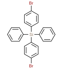 Factory supply Bis(4-bromophenyl)diphenylsilane CAS 18733-91-0