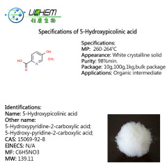 Factory supply 5-Hydroxypicolinic acid CAS no.15069-92-8