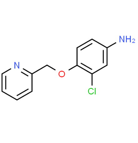 Factory Supply 3-Chloro-4-[(pyridin-2-yl)methyloxy]aniline cas 524955-09-7