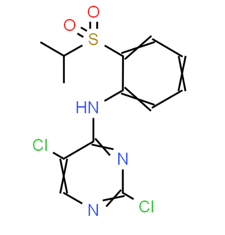 High quality 2,5-Dichloro-N-[2-[(1-methylethyl)sulfonyl]phenyl]-4-pyrimidinamine cas 761440-16-8