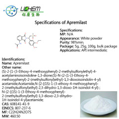 High quality 99% Apremilast with best price cas 608141-41-9