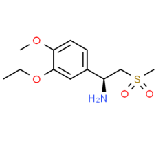 High quality (1S)-1-(3-Ethoxy-4-methoxyphenyl)-2-(methylsulfonyl)ethanamine CAS 608141-42-0 in stock