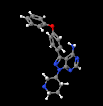 High quality (R)-3-(4-Phenoxyphenyl)-1-(piperidin-3-yl)-1H-pyrazolo[3,4-d]pyrimidin-4-amine CAS 1022150-12-4