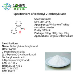 High quality Biphenyl-2-carboxylic acid CAS 947-84-2 with best price