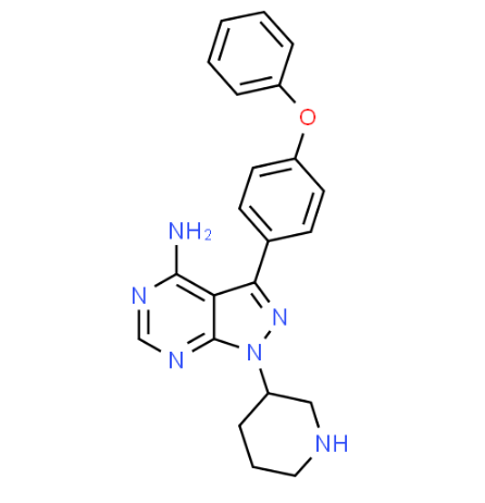 High quality (R)-3-(4-Phenoxyphenyl)-1-(piperidin-3-yl)-1H-pyrazolo[3,4-d]pyrimidin-4-amine CAS 1022150-12-4