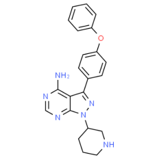 High quality (R)-3-(4-Phenoxyphenyl)-1-(piperidin-3-yl)-1H-pyrazolo[3,4-d]pyrimidin-4-amine CAS 1022150-12-4