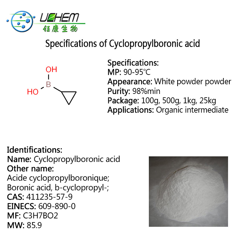High Purity Cyclopropylboronic acid cas 411235-57-9 with best price