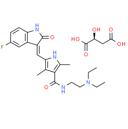 Supply high quality Sunitinib Malate cas 341031-54-7 in stock